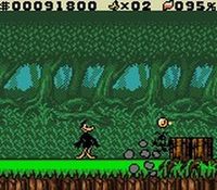 une photo d'Ã©cran de Daffy Duck - Un Tresor de Canard sur Nintendo Game Boy Color
